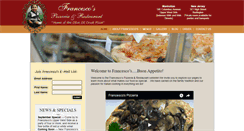 Desktop Screenshot of francescospizzanyc.com